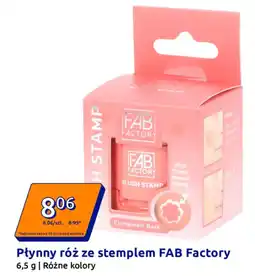 Action Płynny róż ze stemplem FAB Factory oferta