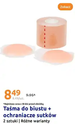 Action Taśma do biustu + ochraniacze sutków oferta