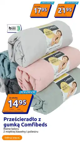 Action Prześcieradło z gumką Comfibeds 90x200 cm oferta