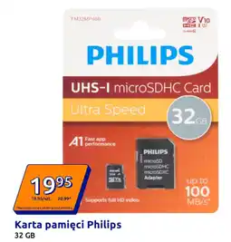 Action Karta pamięci Philips oferta