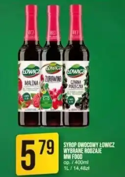 Market Jan Syrop owocowy Łowicz oferta