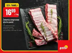 Polomarket Żeberka wieprzowe ekstra paski POLOmarket oferta