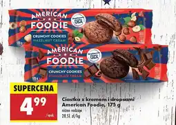 Biedronka Ciastka z kremem i dropsami American Foodie Hazelnut Cream oferta