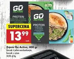 Biedronka Danie: kurczak z puree marchewkowym Go Active oferta