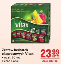 Makro Herbata Vitax zestaw ekspresowy oferta
