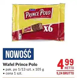 Makro Wafel Prince Polo oferta