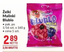 Makro Żelki Malinki Blublo oferta