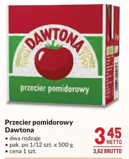 Makro Przecier pomidorowy Dawtona oferta