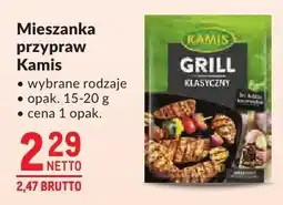 Makro Mieszanka przypraw Kamis Grill wybrane rodzaje oferta