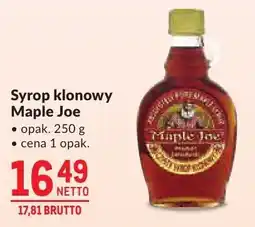 Makro Syrop klonowy Maple Joe oferta