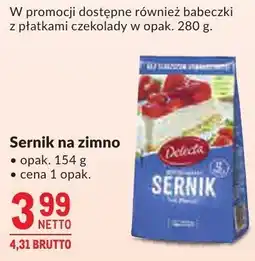 Makro Sernik na zimno Delecta oferta