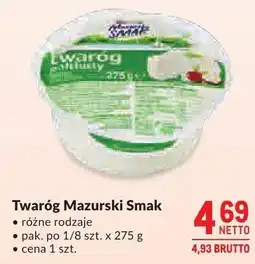 Makro Twaróg Mazurski Smak różne rodzaje oferta