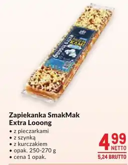 Makro Zapiekanka SmakMak Extra Looong z pieczarkami z szynką z kurczakiem oferta