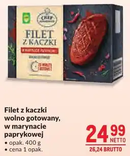 Makro Filet z kaczki wolno gotowany w marynacie paprykowej Chef's Collection oferta