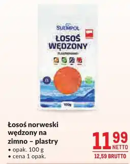 Makro Łosoś norweski wędzony na zimno plastry Suempol oferta
