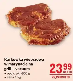 Makro Karkówka wieprzowa w marynacie na grill vacuum Makro oferta