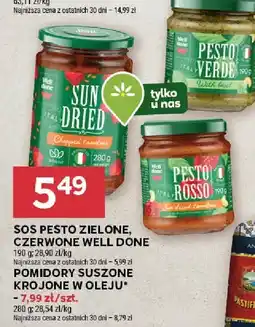 Stokrotka Sos pesto zielone, czerwone Well Done oferta