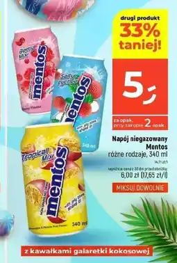 Dealz Napój Mentos oferta