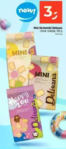 Dealz Herbatniki Delisana oferta