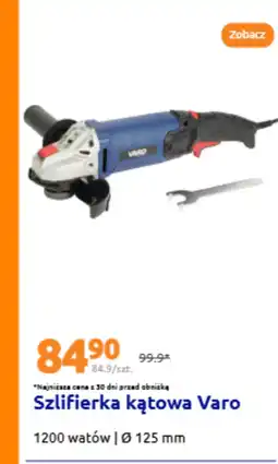 Action Szlifierka kątowa Varo oferta