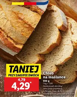 Lidl Chleb na maślance Piekarnia Lidla oferta