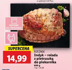 Lidl Indyk - rolada z pietruszką do piekarnika RZEŹNIK oferta