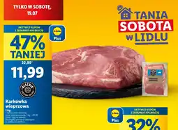 Lidl Karkówka wieprzowa Rzeźnik oferta