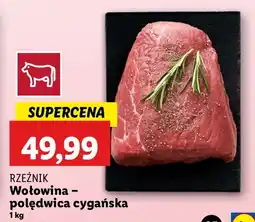 Lidl Wołowina - polędwica cygańska RZEŹNIK oferta