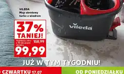 Kaufland Vileda Mop obrotowy turbo z wiadrem oferta