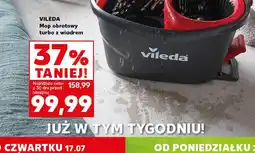 Kaufland Vileda Mop obrotowy turbo z wiadrem oferta