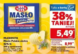 Kaufland Masło Mlekovita Polskie ekstra 82% tł oferta