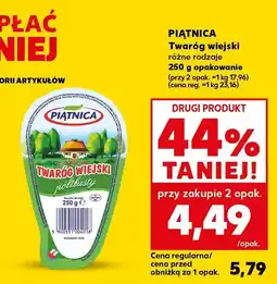 Kaufland Twaróg Piątnica wiejski oferta
