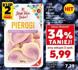 Kaufland Pierogi z serem i jagodami Stół Takie Dobre oferta