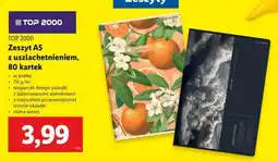 Lidl Zeszyt A5 z uszlachetnieniem, 80 kartek oferta