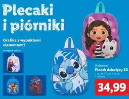 Lidl Undercover Plecak dziecięcy 3D oferta