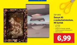 Lidl Zeszyt A5 z uszlachetnieniem, 96 kartek oferta