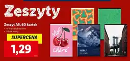 Lidl Zeszyty A5, 60 kartek oferta