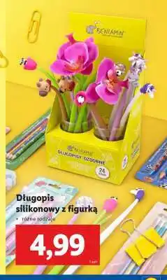 Lidl Długopis silikonowy z figurką oferta