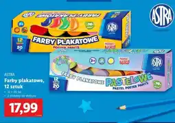 Lidl Farby plakatowe, 12 sztuk oferta