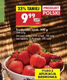 Biedronka Truskawki Opak. 500 g oferta