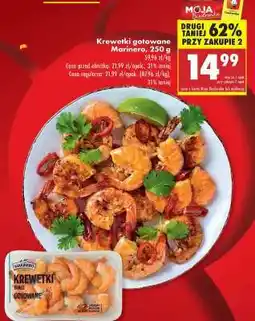Biedronka Krewetki gotowane Marinero 250 g oferta