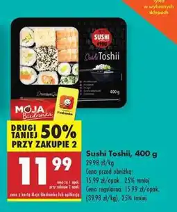 Biedronka Sushi Toshii 400 g oferta