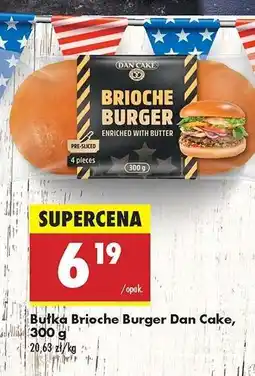 Biedronka Bułka Brioche Burger Dan Cake, 300 g oferta