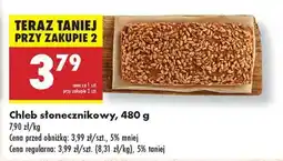 Biedronka Chleb słonecznikowy 480 g oferta