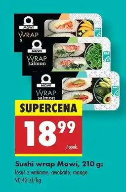 Biedronka Sushi wrap Mowi, 210 g oferta
