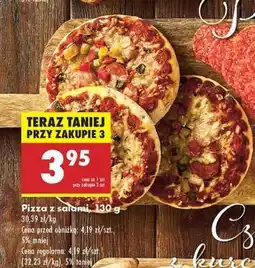 Biedronka Pizza z salami 130 g oferta