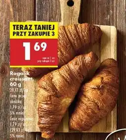 Biedronka Rogalik croissant 60 g oferta