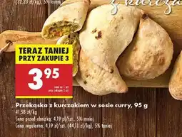 Biedronka Przekąska z kurczakiem w sosie curry 95 g oferta