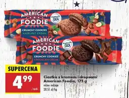 Biedronka Ciastka z kremem i dropsami American Foodie, 175 g oferta