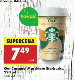 Biedronka Oat Caramel Macchiato Starbucks, 220 ml oferta